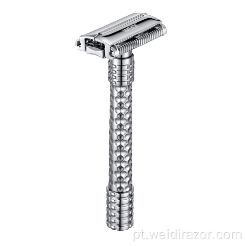 Ajusta de zinco ajustável Razor de segurança de borboleta reutilizável